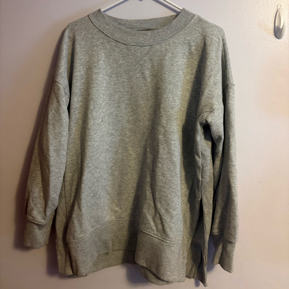 Brand new Aerie Gray Crewneck Sweatshirt